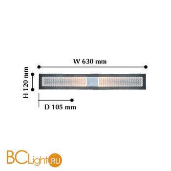 Настенный светильник Favourite Groove 2082-2W - Схема