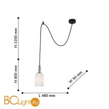 Подвесной светильник Favourite Grover 2668-1P - Фото 1