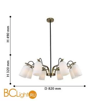 Люстра Favourite Grover 2668-8P - Фото 1