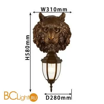 Уличный настенный светильник Favourite Hant 2818-1W - Фото 1