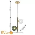 Подвесной светильник Favourite Infilato 4035-2P - Фото 1