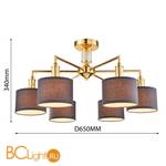 Потолочная люстра Favourite Laciness 2612-6P - Схема