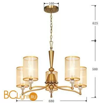 Люстра Favourite Laguna 2697-5P - Фото 1