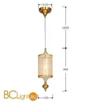 Подвесной светильник Favourite Laguna 2697-1P - Фото 1