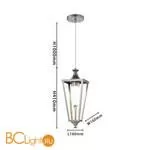 Подвесной светильник Favourite Lampion 4002-1P - Фото 1