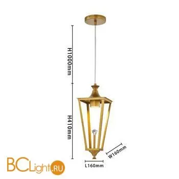 Подвесной светильник Favourite Lampion 4003-1P - Фото 1