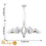 Люстра Favourite Lovato 2667-6P - Схема