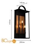 Уличный настенный светильник Favourite Lume 4299-3W - Фото 0