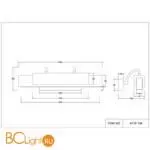 Настенный светильник Favourite Magestic 4110-1W - Фото 3