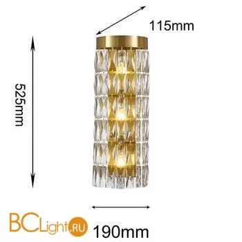 Настенный светильник Favourite Magnitudo 4090-3W - Фото 1