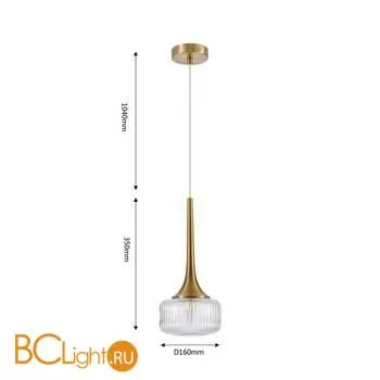 Подвесной светильник Favourite Malinconia 4051-1P - Фото 1