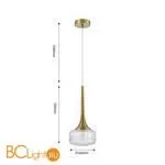 Подвесной светильник Favourite Malinconia 4051-1P - Фото 1