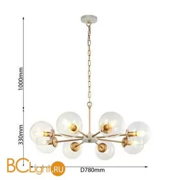 Люстра Favourite Marmore 2671-8P - Фото 1