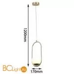 Подвесной светильник Favourite Mars 2913-1P - Фото 1