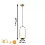 Подвесной светильник Favourite Mars 2915-1P - Фото 2