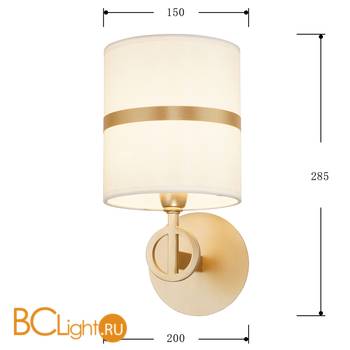 Бра Favourite Mateo 2634-1W - Схема