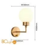 Бра Favourite Newfangled 2670-1W - Фото 1