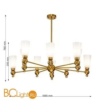 Люстра Favourite Nimbus 2996-10P - Фото 1