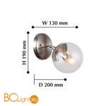 Бра Favourite Particulis 2200-1W - Схема