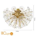 Потолочный светильник Favourite Pienene 2620-8U - Схема