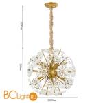 Подвесной светильник Favourite Pienene 2620-8P - Схема