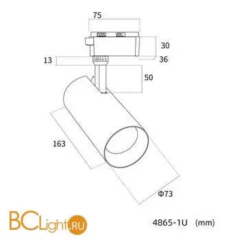 Трековый светильник Favourite PRACTICA 4865-1U - Фото 0