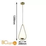 Подвесной светильник Favourite Quantum 2918-1P - Фото 1