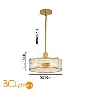 Подвесной светильник Favourite Radiales 3099-3P - Фото 1