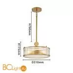 Подвесной светильник Favourite Radiales 3099-3P - Фото 1