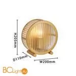 Настольный светильник Favourite Radiales 3099-1T - Фото 1