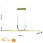 Подвесной светильник Favourite Raya 4097-2P - Фото 1