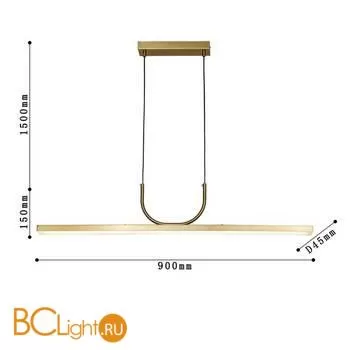 Подвесной светильник Favourite Raya 4097-1P - Фото 1