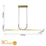 Подвесной светильник Favourite Raya 4097-1P - Фото 1