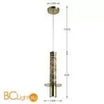 Подвесной светильник Favourite Rocky 2747-1P - Фото 1