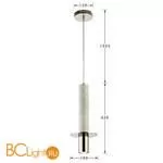 Подвесной светильник Favourite Rocky 2748-1P - Фото 1