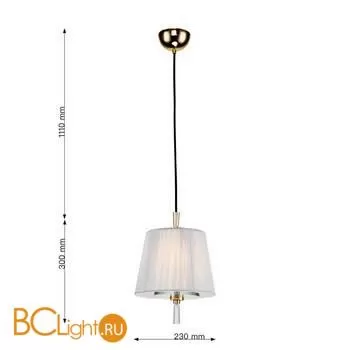 Подвесной светильник Favourite Sade 2690-1P - Фото 1