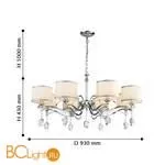 Люстра Favourite Semina 2707-8P - Фото 1