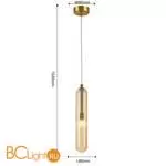 Подвесной светильник Favourite Stalactit 4455-1P - Фото 1