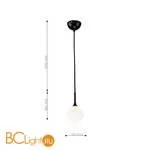 Подвесной светильник Favourite Suri 2688-1P - Фото 1