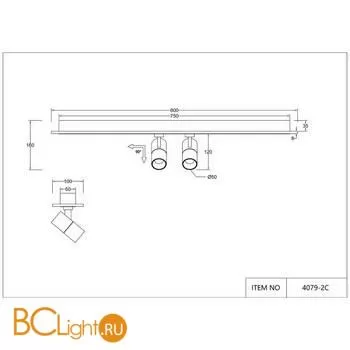 Потолочный светильник Favourite Trick 4079-2C - Фото 6