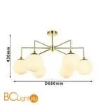 Люстра Favourite Undine 2810-6P - Фото 1