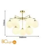 Люстра Favourite Undine 2810-9P - Фото 1