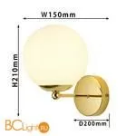 Бра Favourite Undine 2811-1W - Фото 1