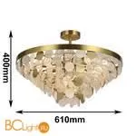 Подвесной светильник Favourite Vesuvius 2905-10P - Фото 1