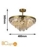 Подвесной светильник Favourite Vesuvius 2905-6P - Фото 1