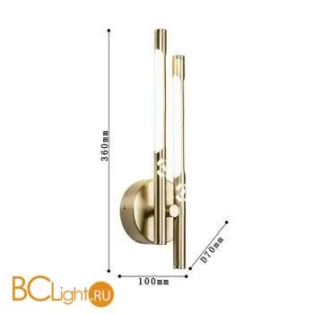 Настенный светильник Favourite Wand 4099-2W - Фото 1