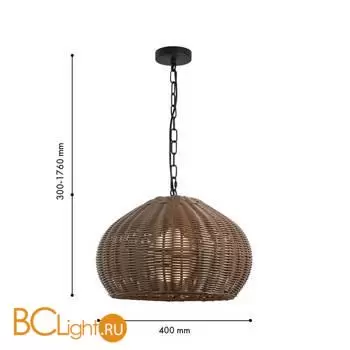 Подвесной светильник Favourite WICKER 4883-1P - Фото 1