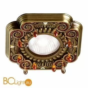 Встраиваемый спот (точечный светильник) FEDE Lighting Crystal De Luxe Palace FD1007RPBCL