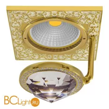 Встраиваемый спот (точечный светильник) FEDE Lighting Crystal De Luxe San Sebastian FD1033CLOP