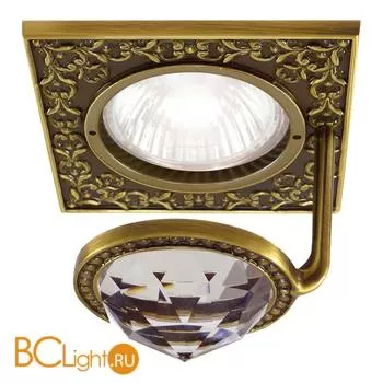 Встраиваемый спот (точечный светильник) FEDE Lighting Crystal De Luxe San Sebastian FD1033CLPB